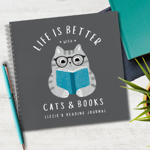 Niedliches Buch Lover Reading Custom Journal
