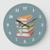 niedliches Buchnook Dekor Große Uhr (Vorderseite)