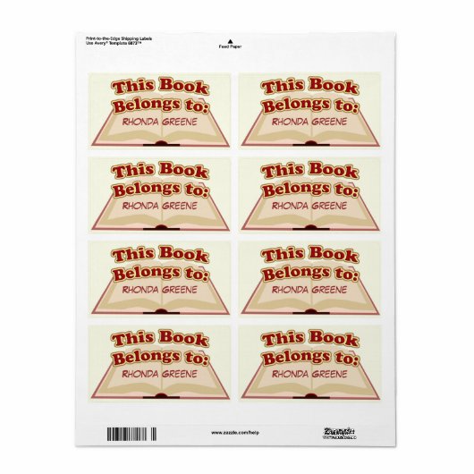 Niedliches Buchzeichen (Vorne)