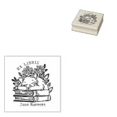 Niedliches Buchzeichen Gummistempel (Stempel)