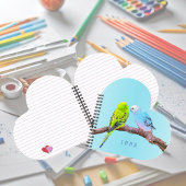 Niedliches Budgethilfepaar Notizblock