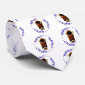 Niedliches Buffalo mit Weck und Buffalo Flügeln Krawatte (Gerollt)