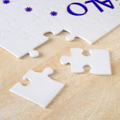 Niedliches Buffalo mit Weck und Buffalo Flügeln Puzzle (Seite)