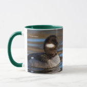 Niedliches Büffelköpfchen am Sonnenteich Tasse (Links)