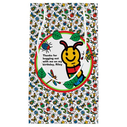 Niedliches Bug- und Insekt-Kindergeburtstag-Party Kleine Geschenktüte (Vorderseite)