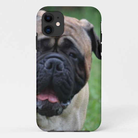 Niedliches Bullmastiff Case-Mate iPhone Hülle (Rückseite)