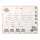 Niedliches Bunco-Blatt Notizblock (Vorderseite)