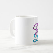 Niedliches Bunco Spiel Kaffeetasse (Vorderseite Links)