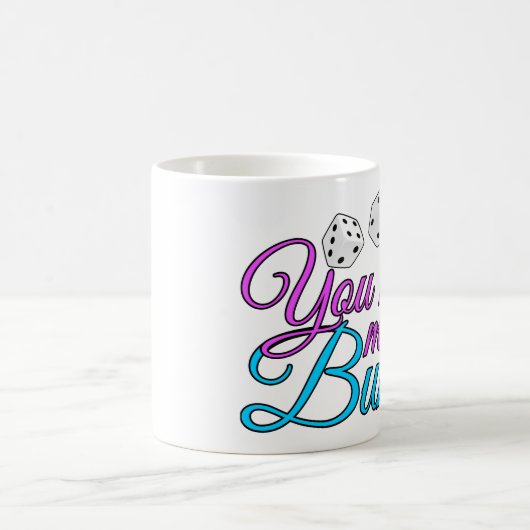 Niedliches Bunco Spiel Kaffeetasse (Mittel)