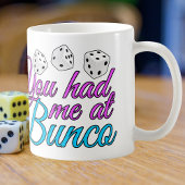 Niedliches Bunco Spiel Kaffeetasse