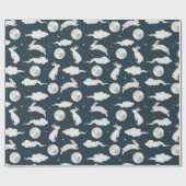 Niedliches Bunnies Musterpapier Geschenkpapier (Flach)