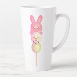 Niedliches Bunny, Bär und Frosch Dango Glosso Post Milchtasse