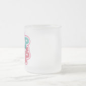 Niedliches Bunny Egg Hip Hop Happy Oaster Mattglastasse (Mittel)