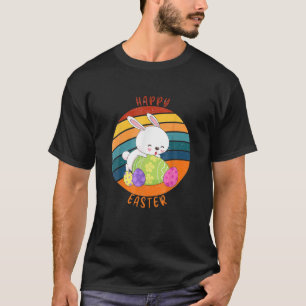 Niedliches Bunny Egg Kostüm Happy Ostertag Familie T-Shirt