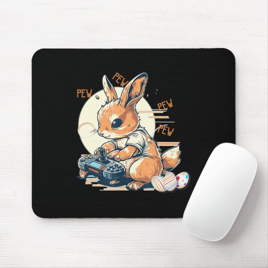 Niedliches Bunny Gaming Kids Boys Girls Anime Vide Mousepad (Mit Mouse)