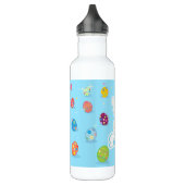 Niedliches Bunny Happy Ostereier Hunt Party Frühja Edelstahlflasche (Links)