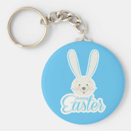 Niedliches Bunny Happy Ostereier Hunt Party Frühja Schlüsselanhänger