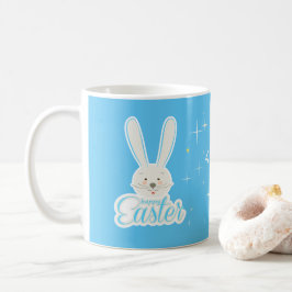 Niedliches Bunny Happy Ostereier Jung Party Frühja Kaffeetasse
