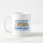 NIEDLICHES BUNNY HAPPY PILLS BOX KAFFEETASSE (Links)