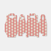 Niedliches Bunny Head Muster Pink Geschenkschachtel (Ungefaltet)