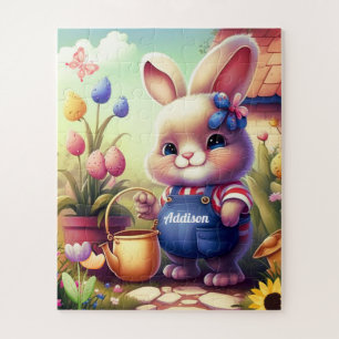 Niedliches Bunny Kid Puzzle