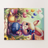 Niedliches Bunny Kid Puzzle (Horizontal)