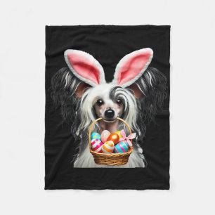 Niedliches Bunny Ohr Chinesisch gezaubert Hunde Os Fleecedecke