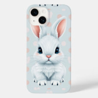 Niedliches Bunny Phone Gehäuse für iPhone 14