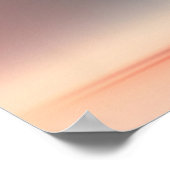 Niedliches Bunny Rabbit auf Scooter Poster (Ecke)