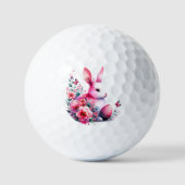 Niedliches Bunny Rabbit Golfball (Vorderseite)