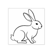 Niedliches Bunny Rabbit Gummistempel (Prägung)