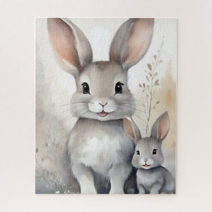 Niedliches Bunny Rabbit Jigsaw Puzzle