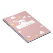 Niedliches Bunny-Rabbit-Notebook Notizblock (Rechte Seite)