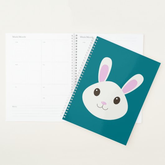Niedliches Bunny-Rabbit-Notebook Planer (Anzeige)