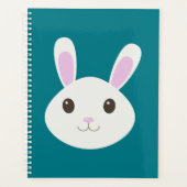 Niedliches Bunny-Rabbit-Notebook Planer (Vorderseite)