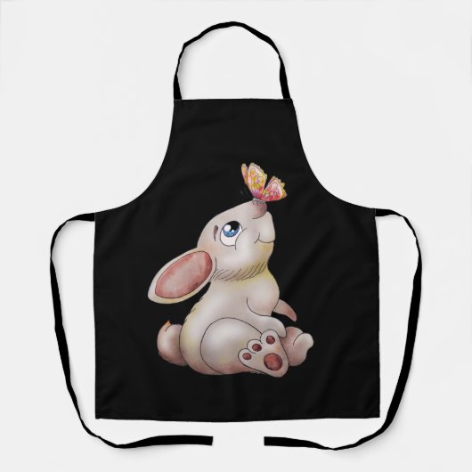 Niedliches Bunny Rabbit Schürze (Vorderseite)