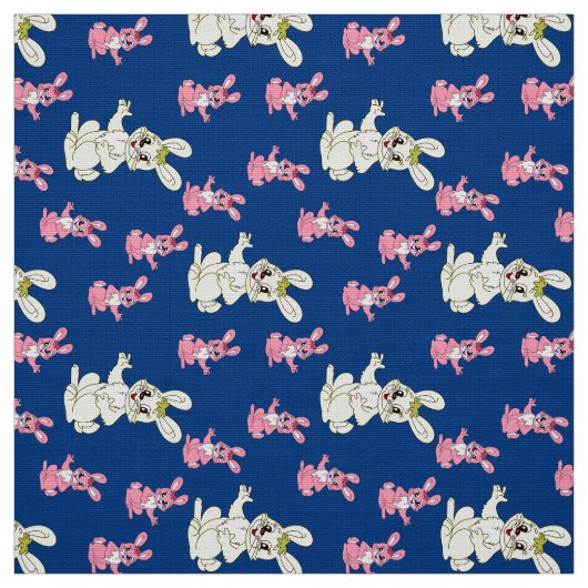 Niedliches Bunny Rabbit Stoff (Muster)