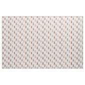 Niedliches Bunny Rabbit und rosa Dots Gewebe von d Stoff (Yard (91,4 cm))