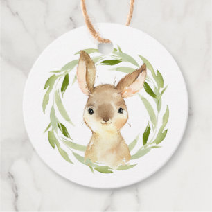 Niedliches Bunny Rabbit Vielen Dank Geschenkanhänger