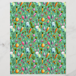 Niedliches Bunny Themes Osterbuch