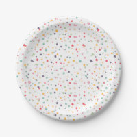 Niedliches buntes Confetti-Punkt-Muster