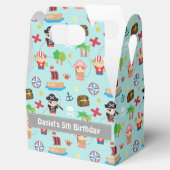 Niedliches buntes geschenkschachtel (Geöffnet)