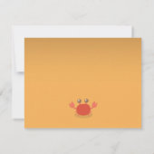 Niedliches buntes Piraten-Geburtstags-Party Einladung (Rückseite)