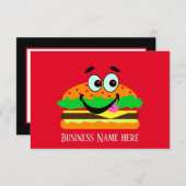 niedliches Business-Burgerrestaurant (Vorne/Hinten)