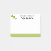 Niedliches Button aus dem Schreibtisch des Individ Post-it Klebezettel (Vorderseite)