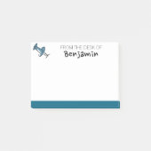 Niedliches Button aus dem Schreibtisch des Individ Post-it Klebezettel (Vorderseite)