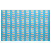 Niedliches Button und Teig Backwaren Cartoon Stoff (Fat Quarter (45,7 x 55,9 cm))