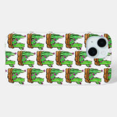 Niedliches Cactus cacti succulents pattern Case-Mate iPhone Hülle (Rückseite (Horizontal))