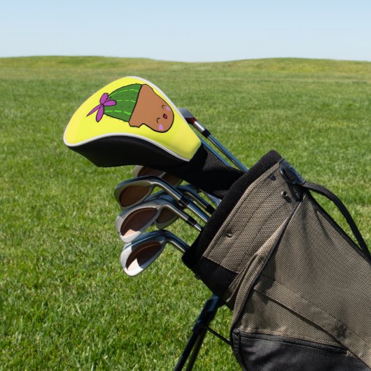 Niedliches Cactus Golf Head Cover Design Golf Headcover (In SItu)