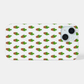 Niedliches Cactus Pattern Mobile Cover iPhone 15 Hülle (Rückseite (Horizontal))